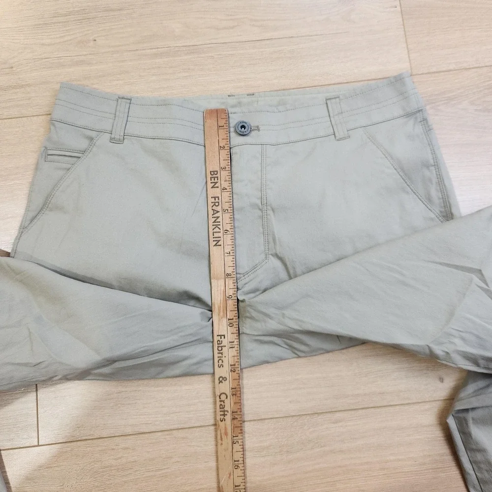 Kuhl Resistor Lite Chino Pants Mens 34x30 Beige Stretch Travel Outdoor Tech